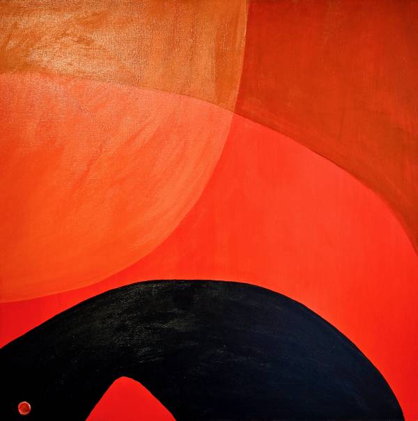 - Acrylic on Canvas, Painting by Martyn Dempsey, measuring 90 x 90 cm (H x W) £1200